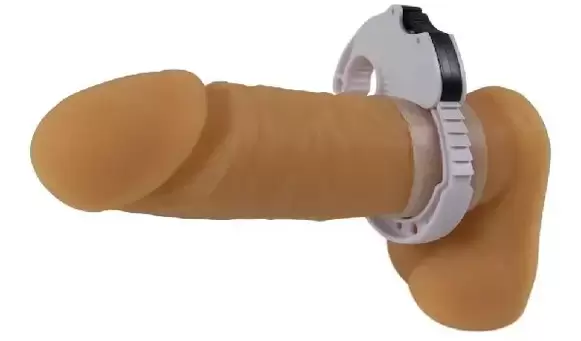 Spænding - penisforstørrelsesteknik med en speciel klemme